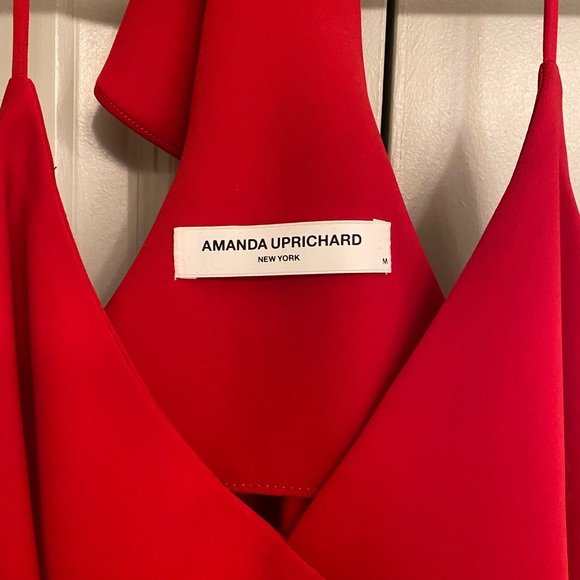 Amanda Uprichard Red Ruffle Top - Picture 9 of 9